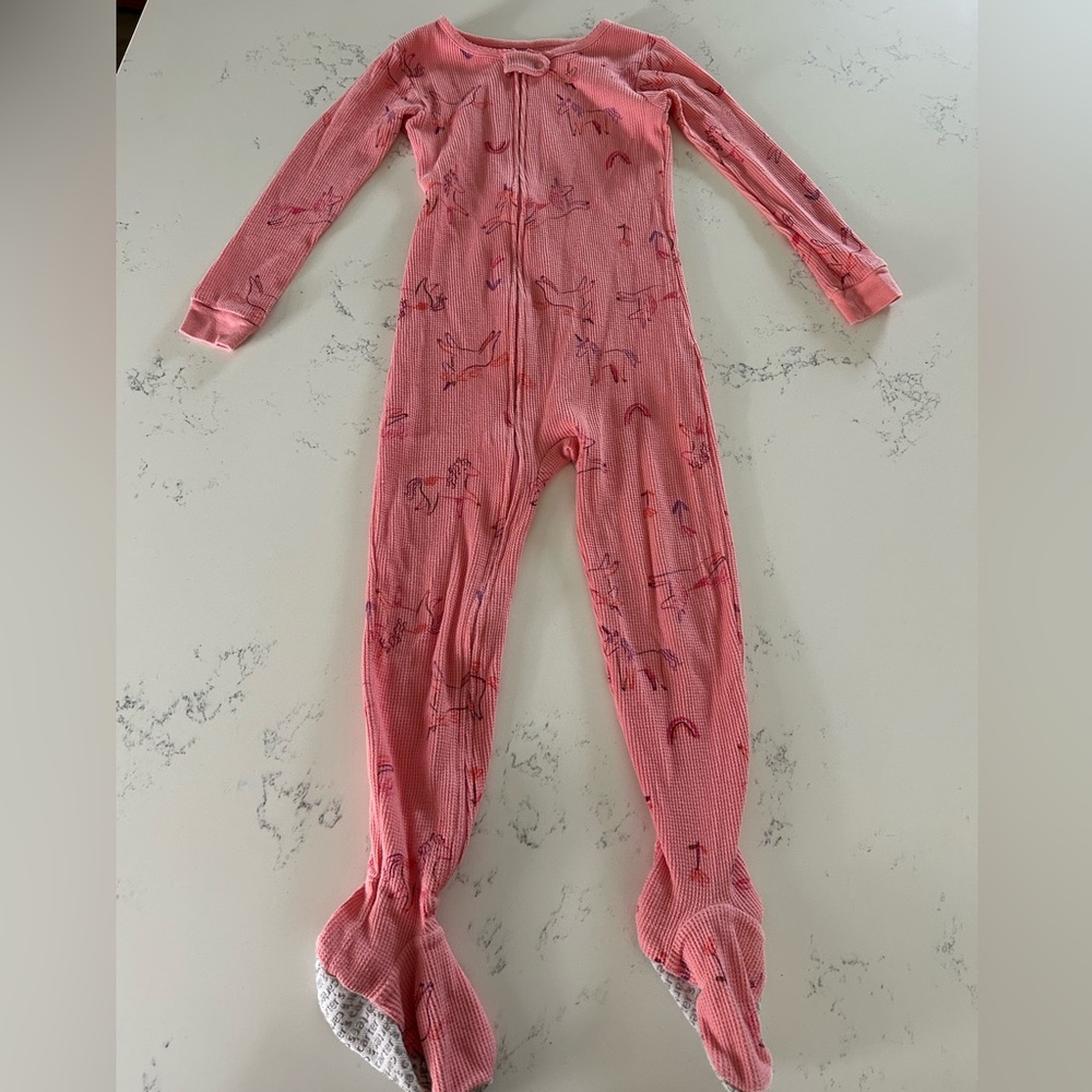Carter's Thermal Footed Pajamas 5T